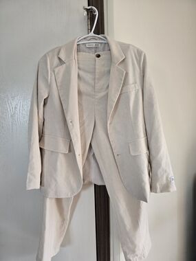 Light Beige Childrens Blazer Jacket